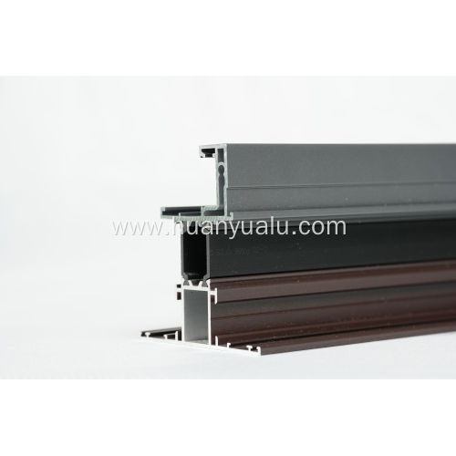 Rust proof aluminum door and window frame system